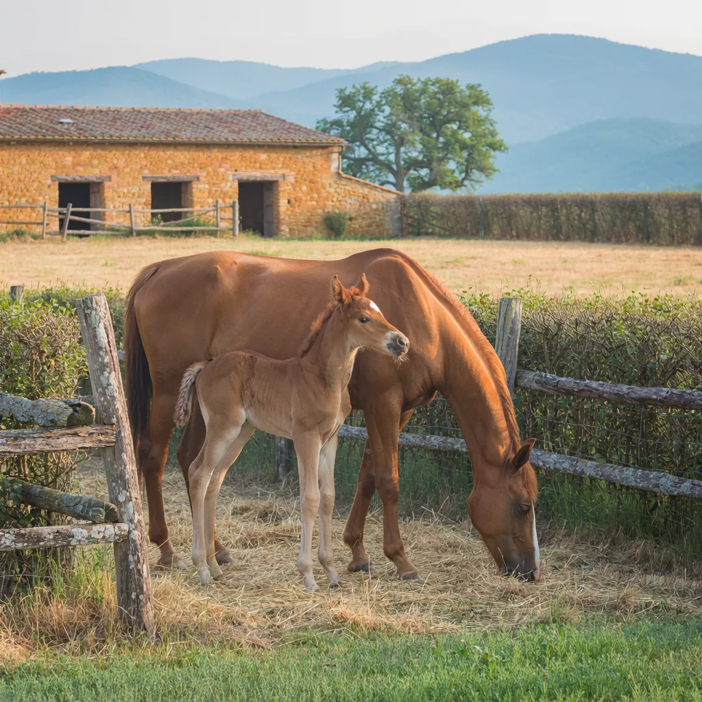 Élevage de chevaux, Écurie et Élevage du Charme, Montseveroux